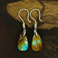 Ensured Wealth Guarantee Turquoise Earrings