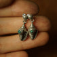 Warden's Haven Turquoise Sterling Silver Earrings