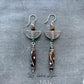 Protector's Watch Tiger's Eye Silver Earrings