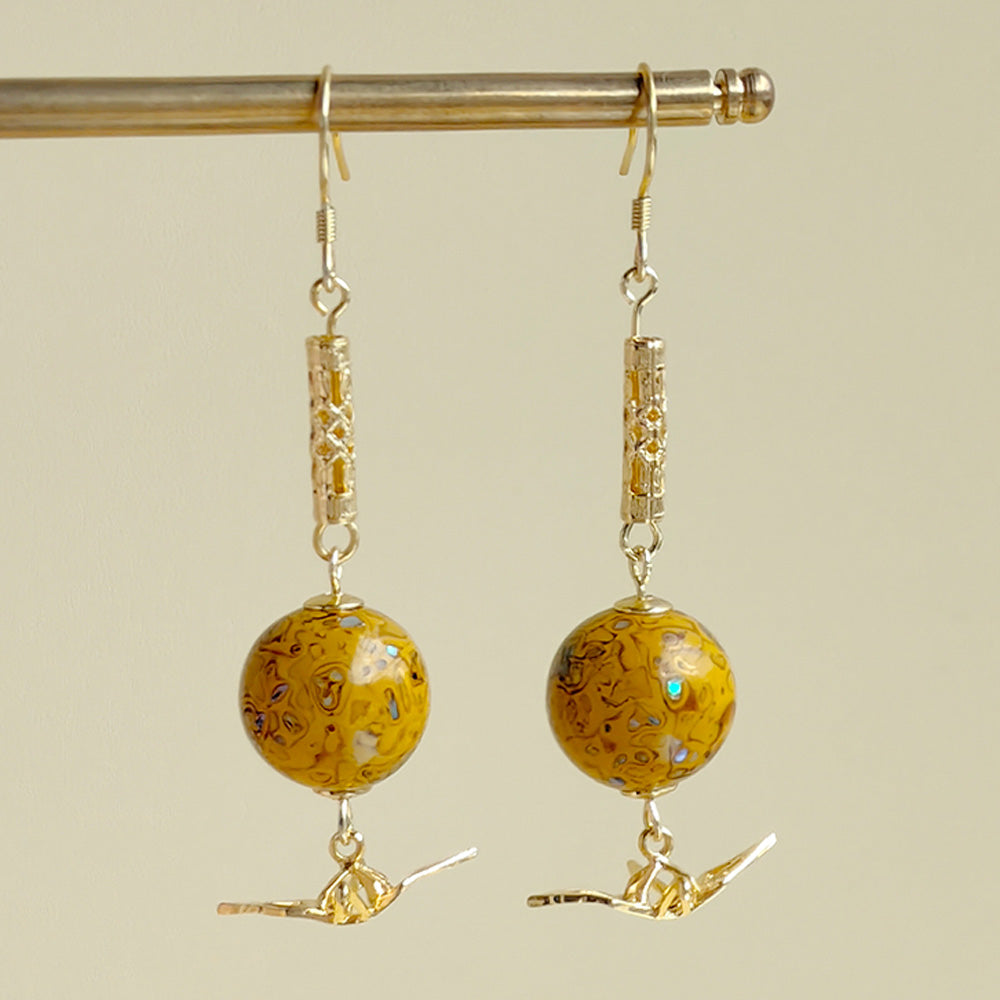 Prosperity Radiance Gold-Dipped Earrings