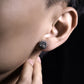 Mountain Guardian Silver Stud Earrings