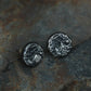 Mountain Guardian Silver Stud Earrings