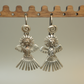 Ethereal Guardian Sterling Silver Earrings