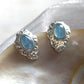 Serenade of Love Aquamarine Earrings