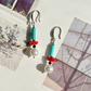 Lucky Energy Pearl and Agate Dangle Earrings