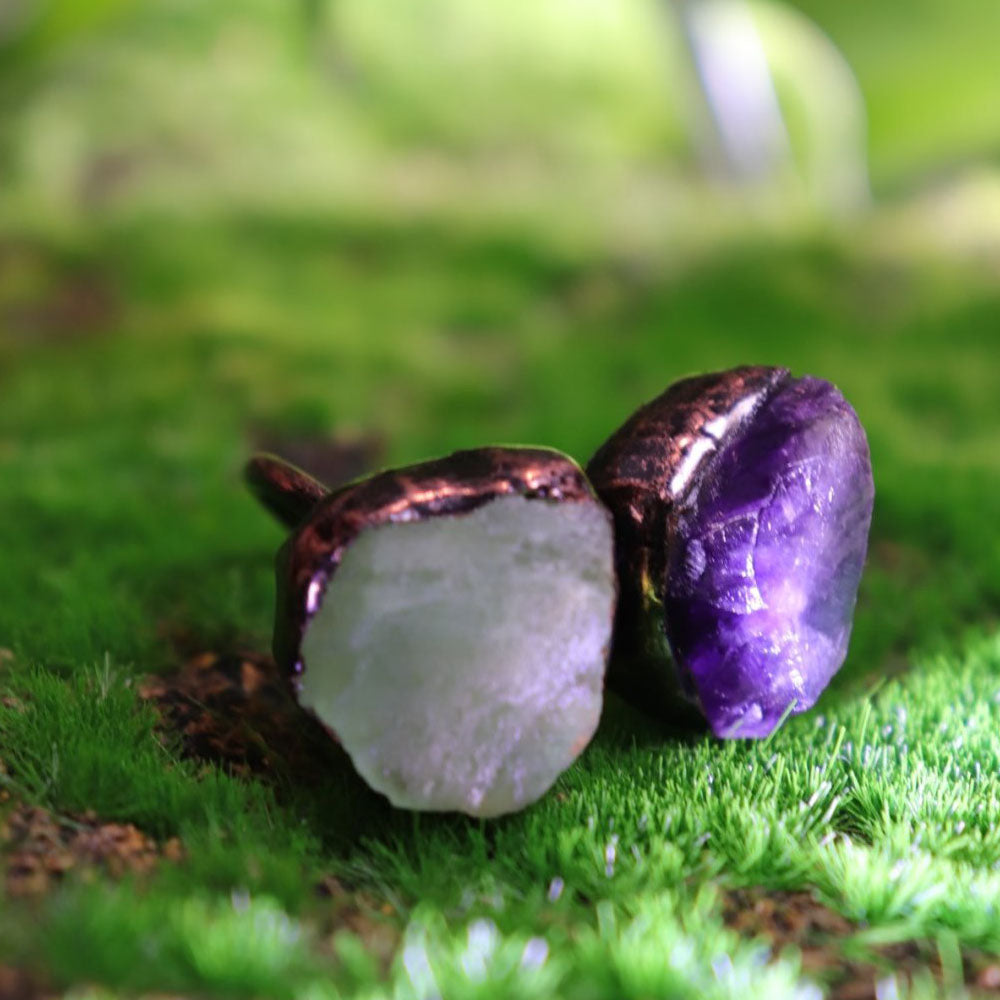 Spirit's Reflection Amethyst Rings