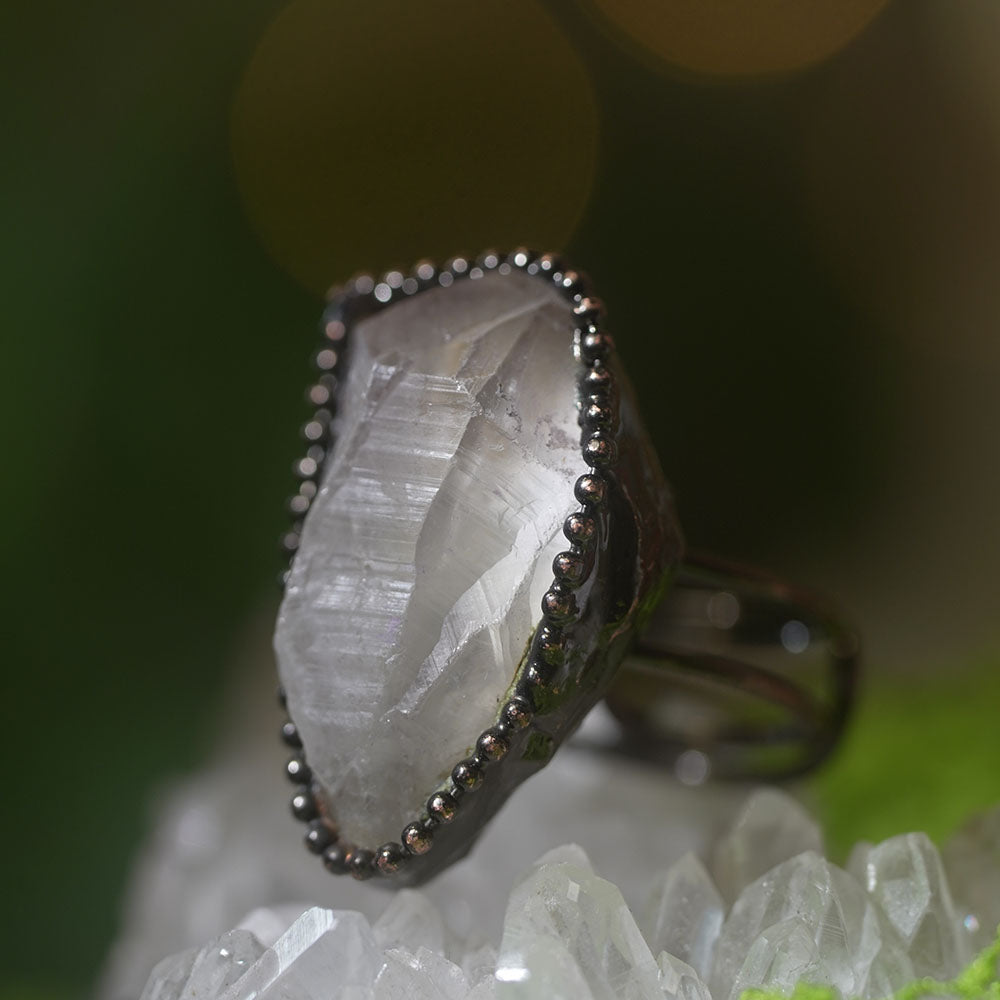 Light of the Soul Clear Quartz Rings