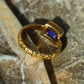 Blue Lapis Lazuli & Sterling Silver Statement Ring