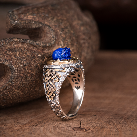 Mystic's Lucky Grace Lapis Lazuli Rings