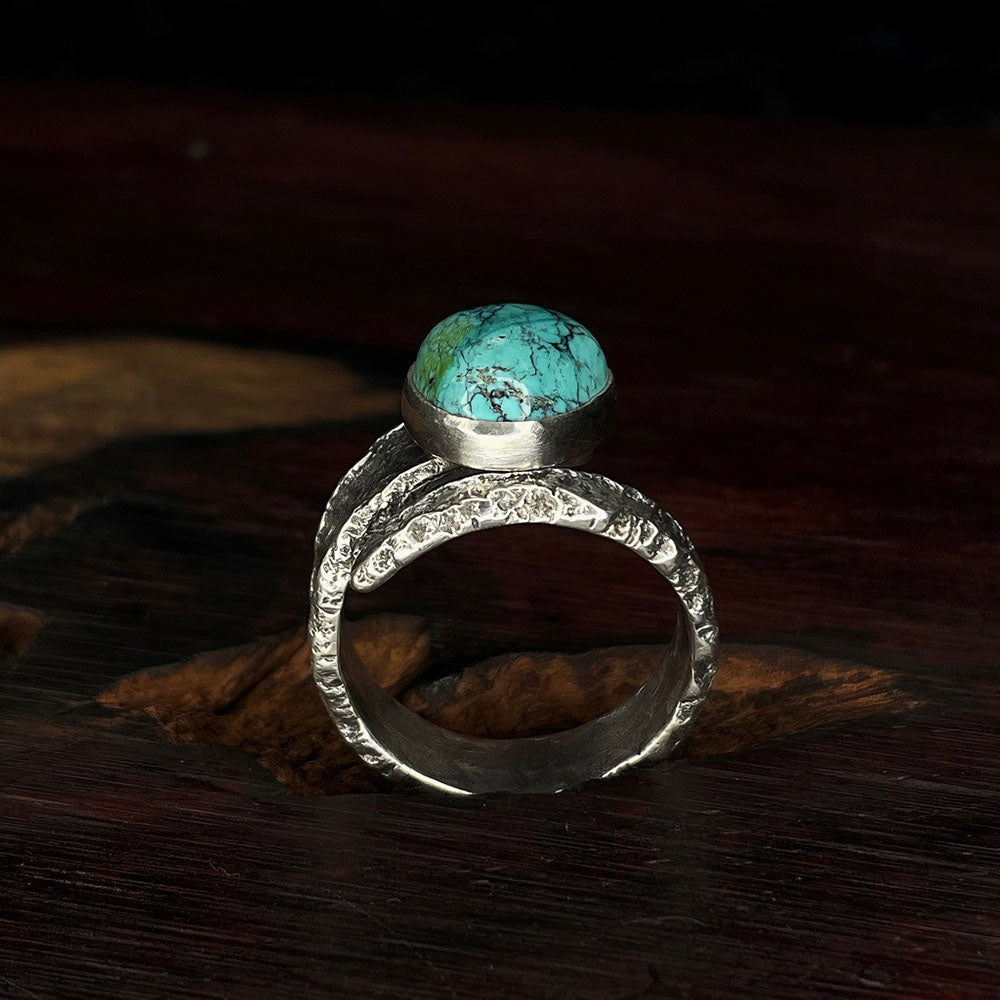 Sworn Wealth Oath Turquoise Rings