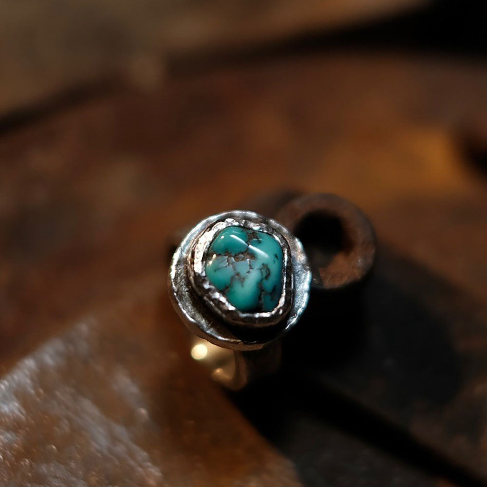 Soul's Healing Embrace Turquoise Rings