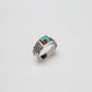 Turquoise Spirit Ring Sterling Silver