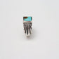 Turquoise Spirit Ring Sterling Silver