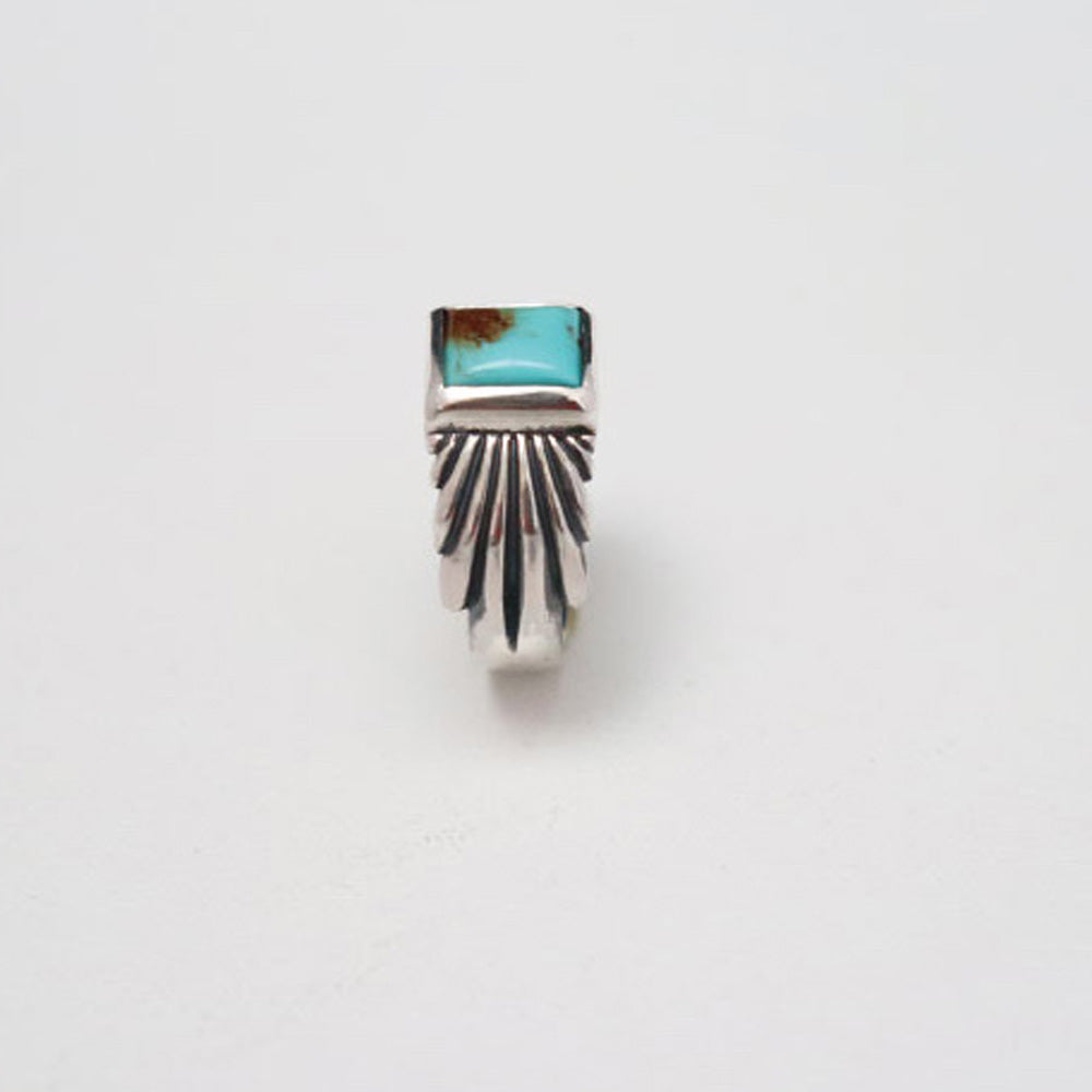 Turquoise Spirit Ring Sterling Silver