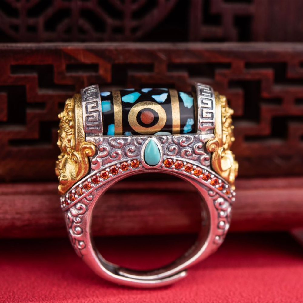 Visionary Lucky Aura Turquoise Ring