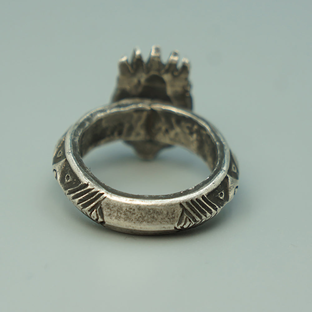 Guardian of Wealth Silver Ring