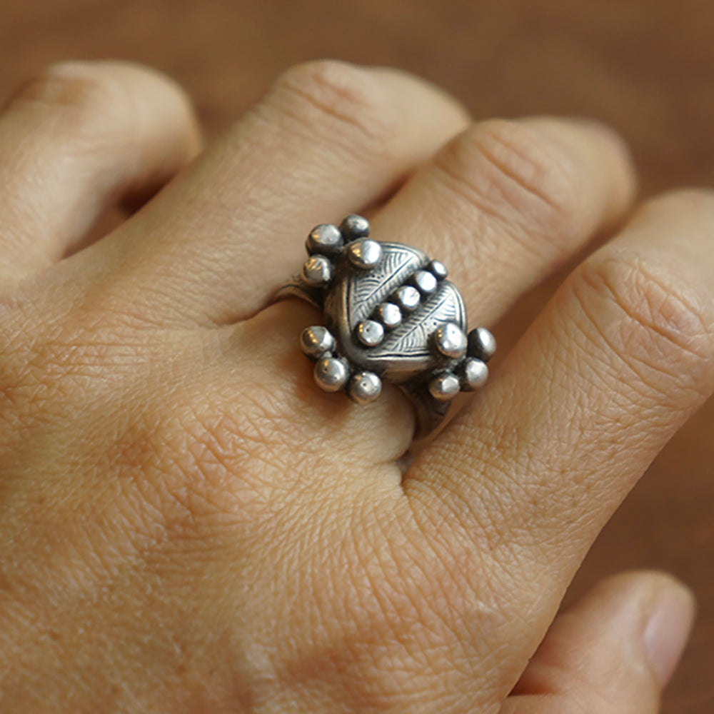 Sacred Abundance Silver Ring