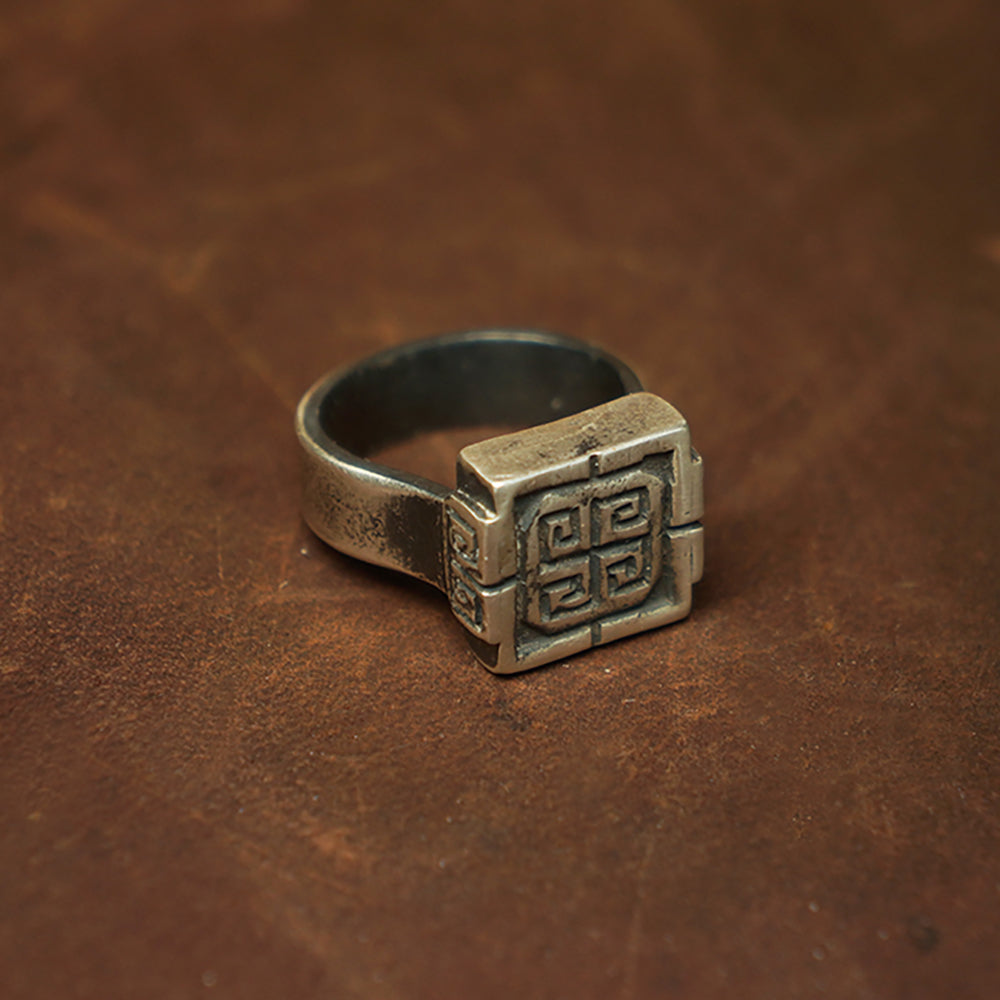 Infinite Fortune Silver Ring