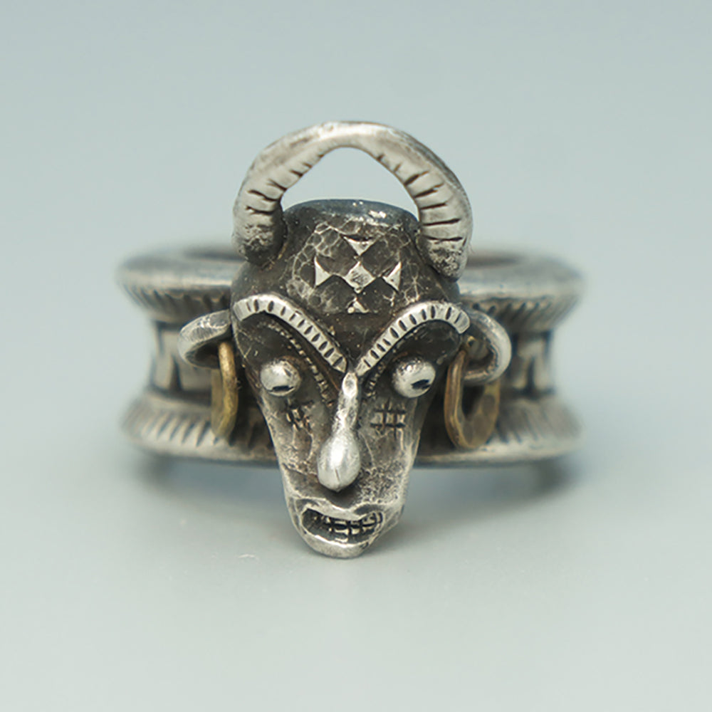 Guardian Beast Silver Ring