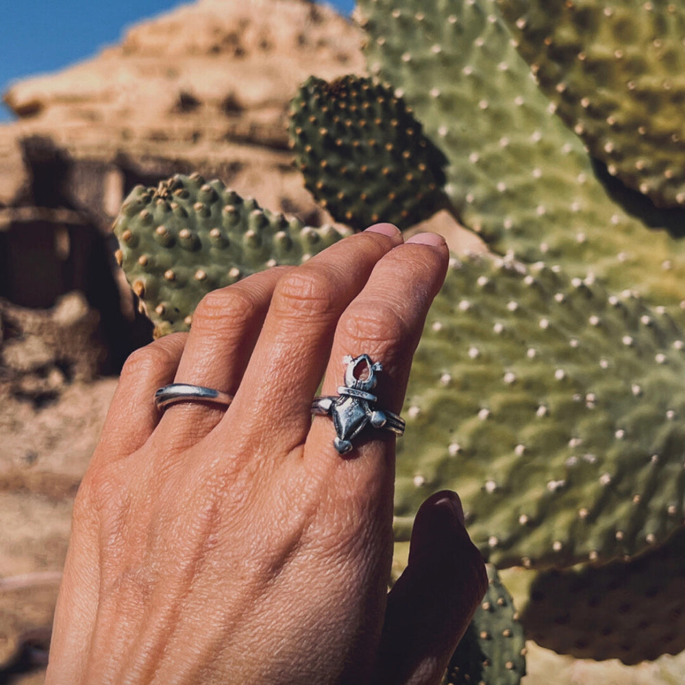 Guardian's Wealth Silver Ring