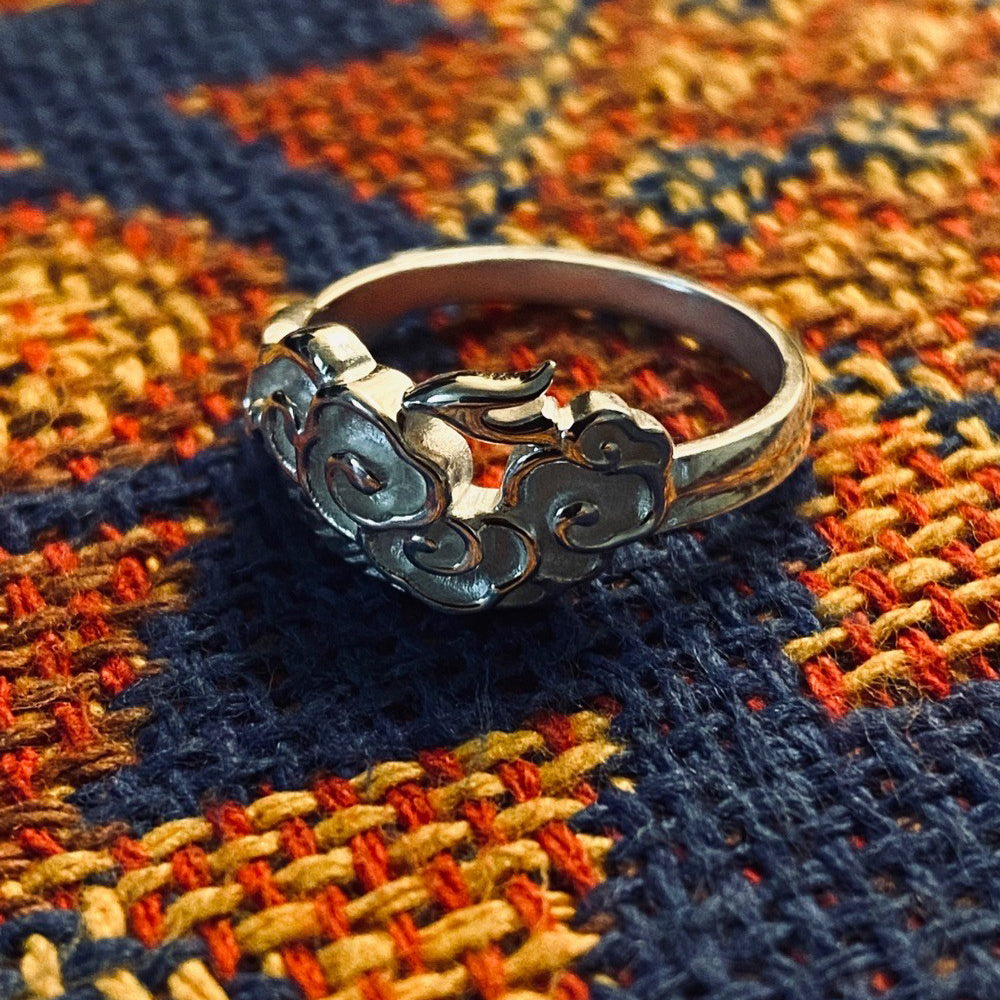 Silver Guardian Cloud Ring