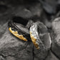 Eternal Peaks Silver and Gold Ring