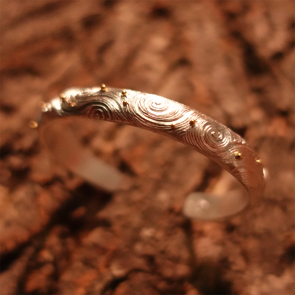 Breeze of Calm Sterling Silver Bracelet