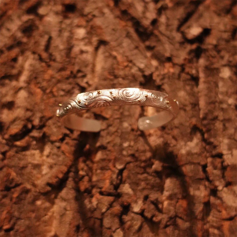 Breeze of Calm Sterling Silver Bracelet