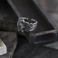 Sterling Silver Tiger Ring with Protective Energy for Strength and Courage