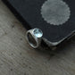 Calming Essence Aquamarine Silver Rings