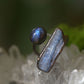 Silent Radiance Blue Crystal Rings