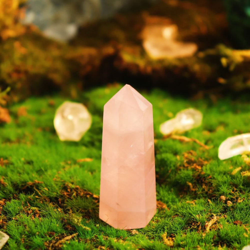 Warmth of the Soul Rose Quartz Raw Stone