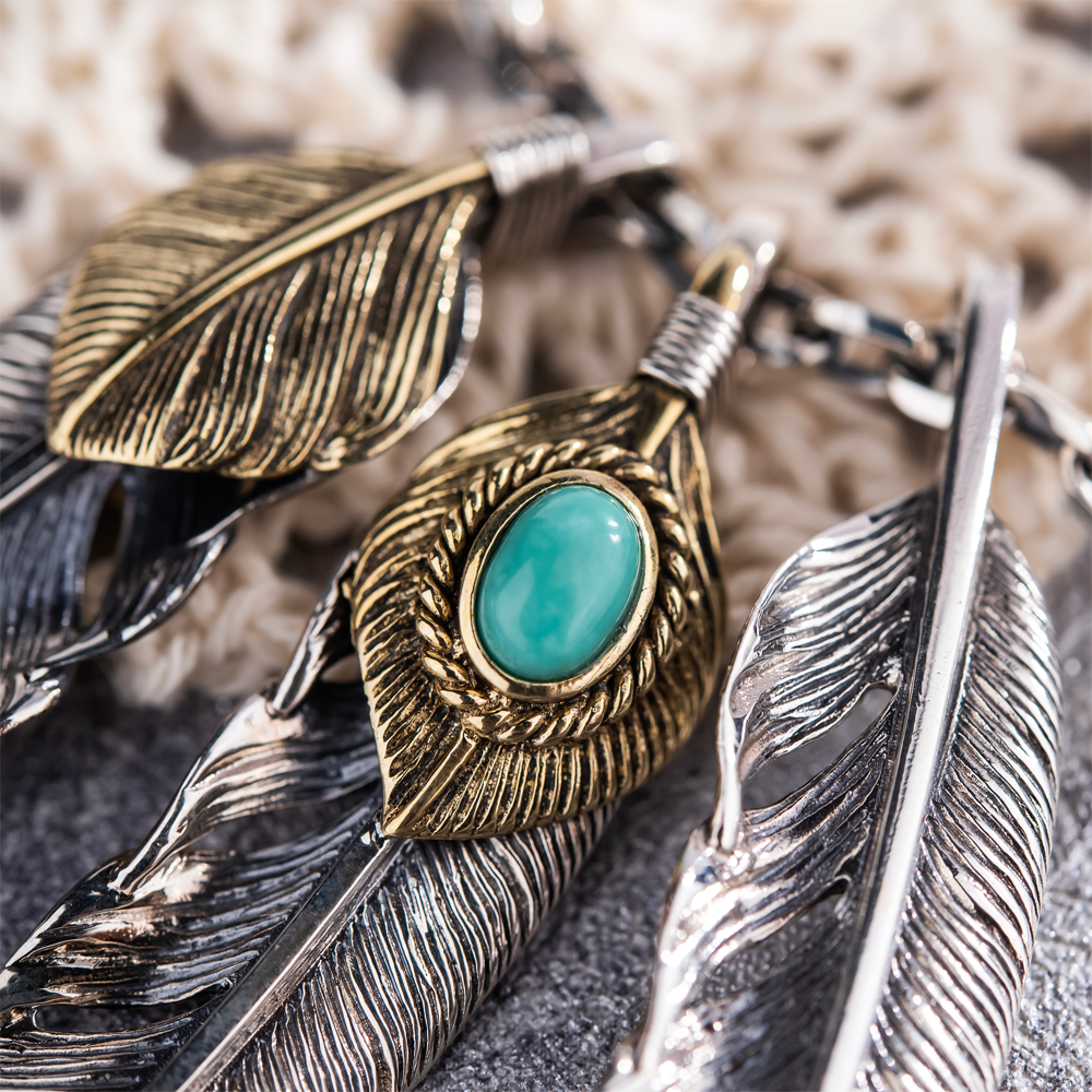 Lucky Spirit's Song Turquoise Keychains