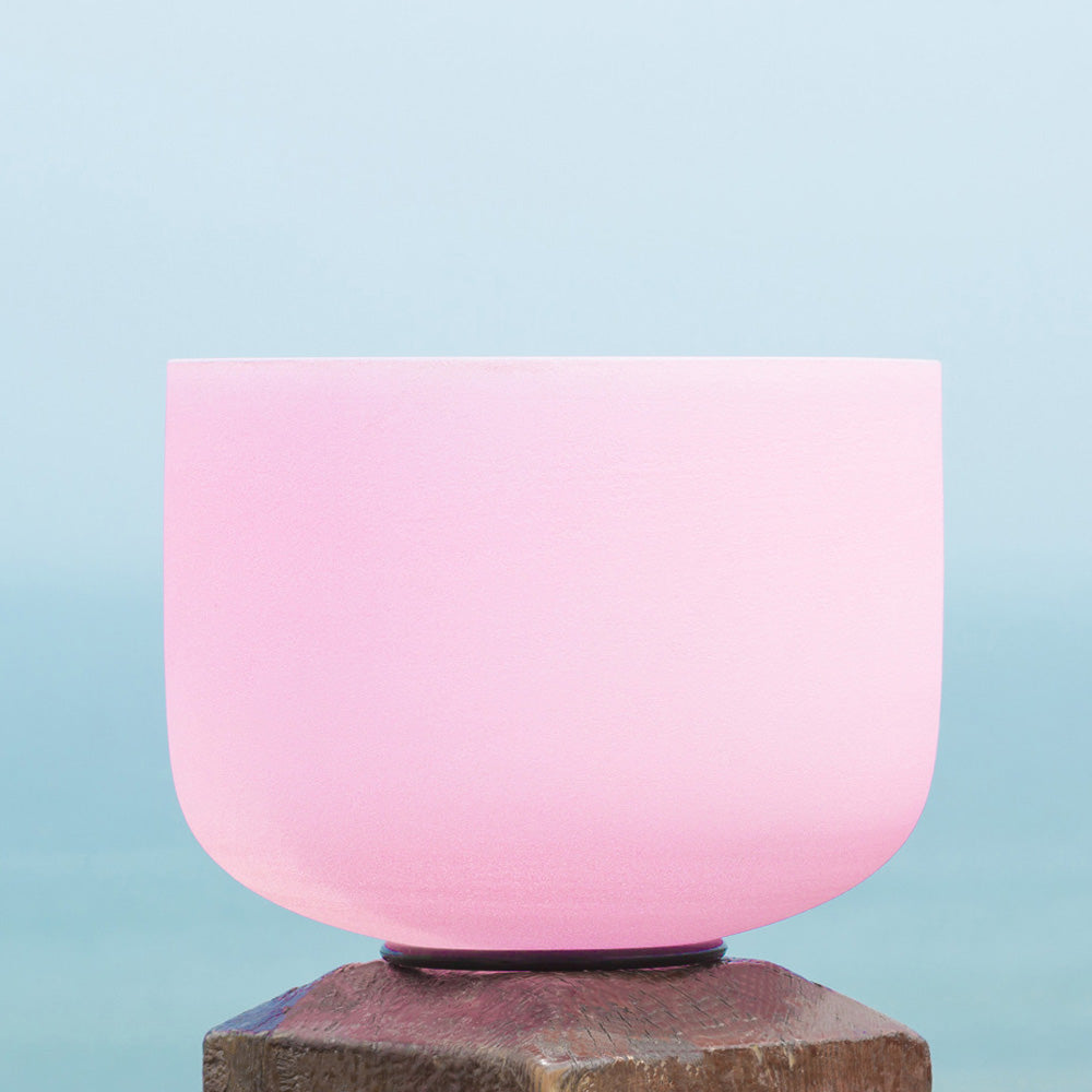 Harmony Love Rose quartz heart singing bowl