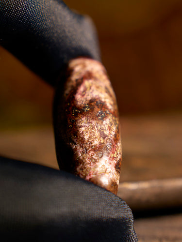 Agate “Star Two-Eyed” Dzi Bead