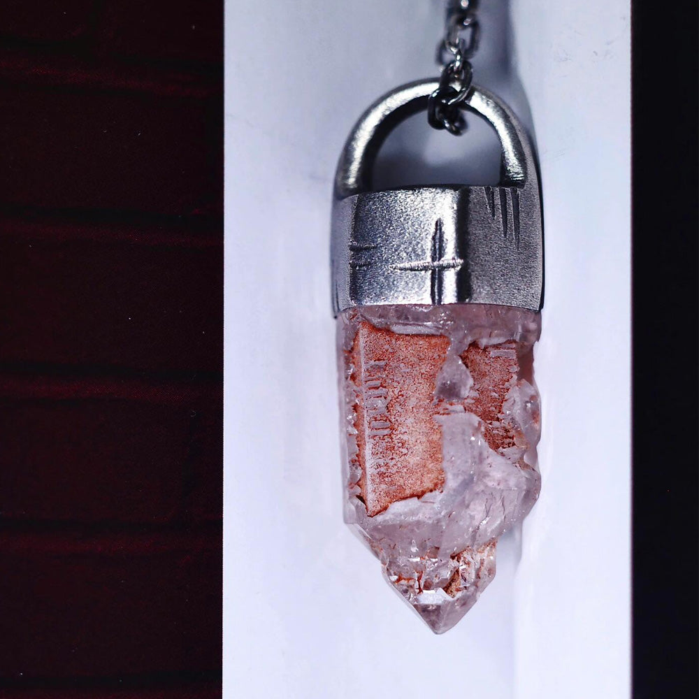 Ancient Power Phantom Bone Crystal Pendant