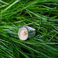 Shield of Light Citrine Protection Sterling Silver Crystal Rings