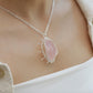 Eternal Love Rose Quartz Pendants