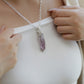 Love Energy Amethyst Pendants