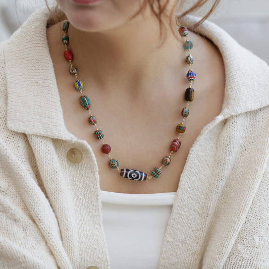 Courage Energy Tibetan Treasures Necklace