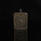 Mahasthamaprapta Tibetan Thangka Pendant with the Eight Auspicious Tibetan Signs Shell puretibetan