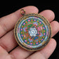 Mandala Tibetan Thangka Pendant puretibetan