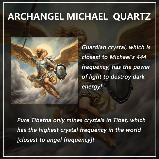 Guardianship of Archangel Michael Tibetan Angel Quartz Crystal Kailash Energy Protect Healing