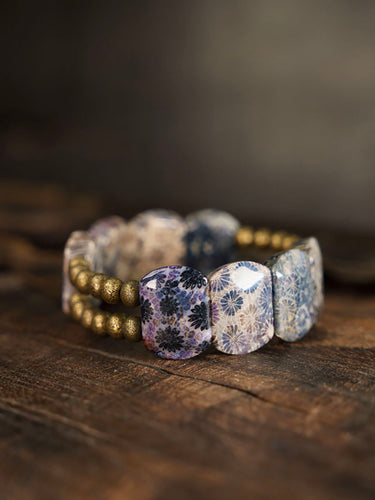Coral Stone Vitality Bracelet – Protection and Life Energy