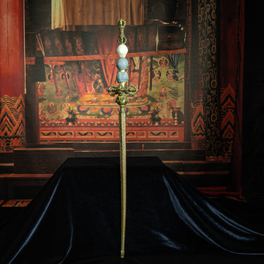 Antique Copper with Natural Mineral Colors from Garzê