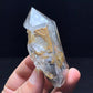 Himalayan Raw Quartz Crystal Yellow Mud Skeleton Castle