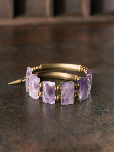 Amethyst Serenity Protection Bracelet