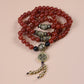 Southern Red Agate and Obsidian Health Mala puretibetan