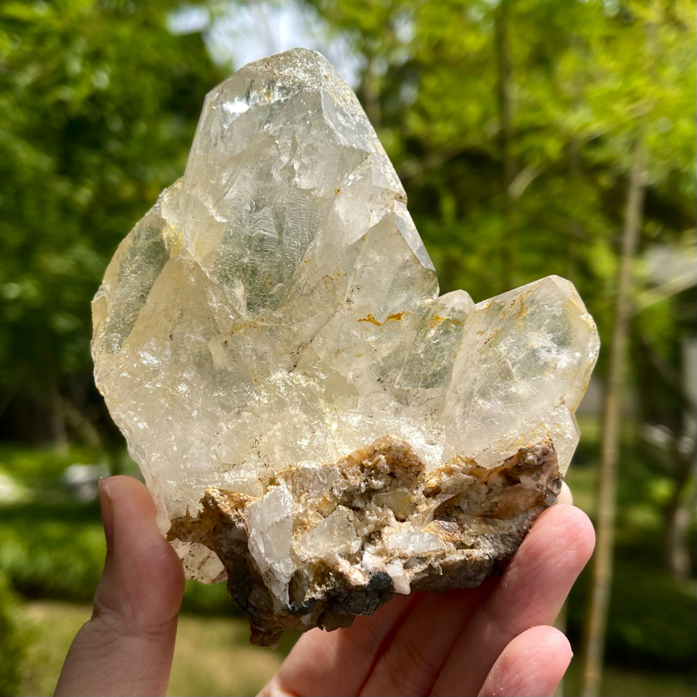 Himalayan Peace White Quartz Crystal