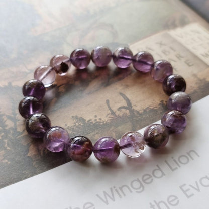 Amethyst Serenity Handcrafted Bracelet